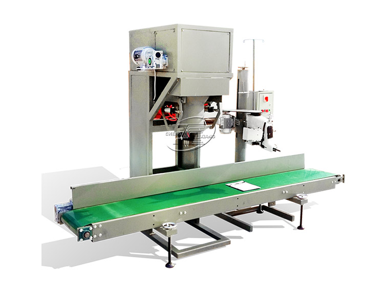 Automatic weighing and packing machine