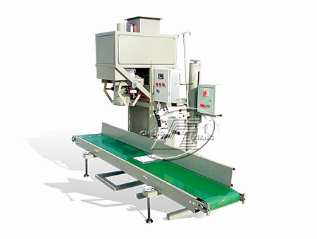 Automatic weighing and packing machine