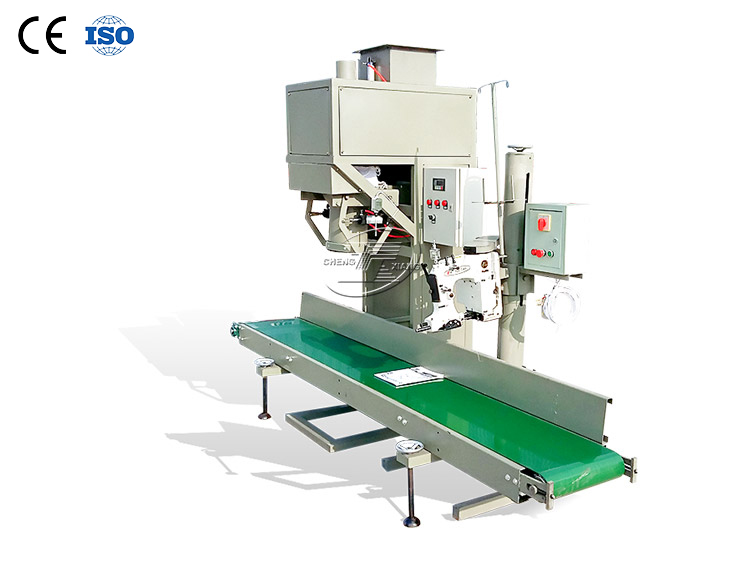 Automatic weighing and packing machine