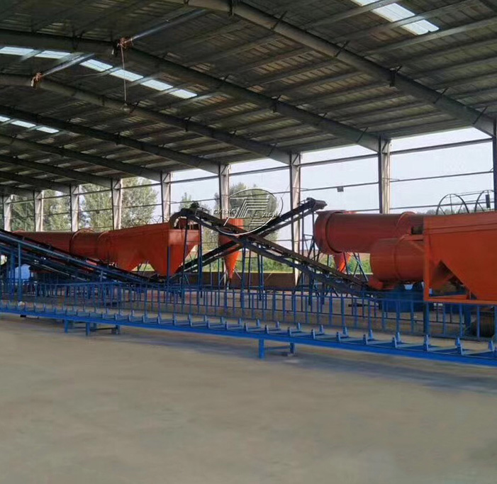 10,000-200,000 tons annual output organic fertilizer production line