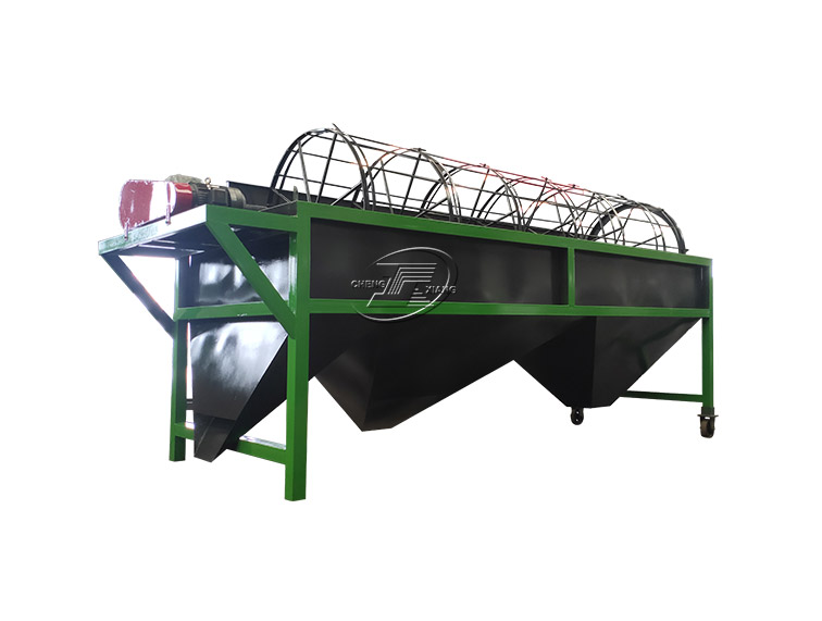 Rotary sieving machine