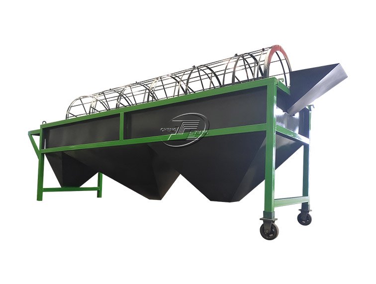 Rotary sieving machine