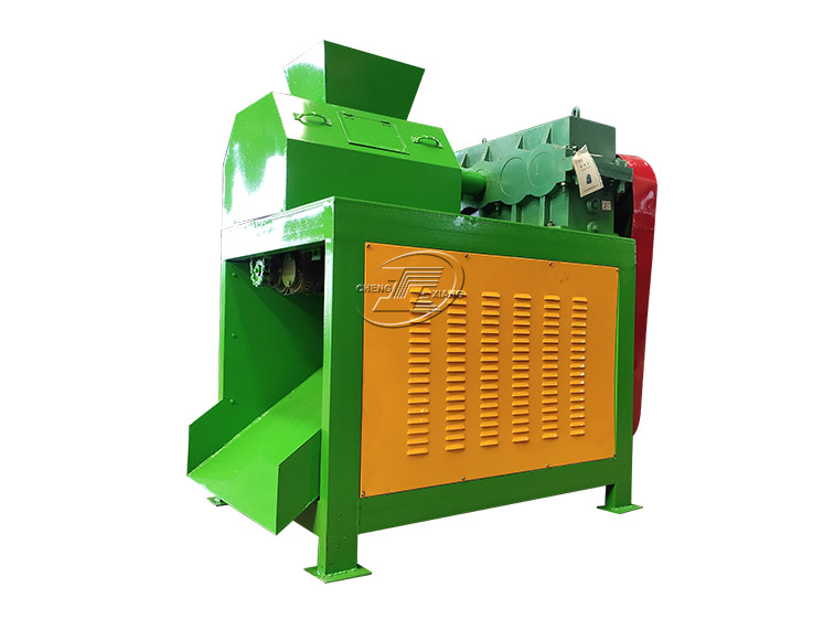 Double roller press granulator machine