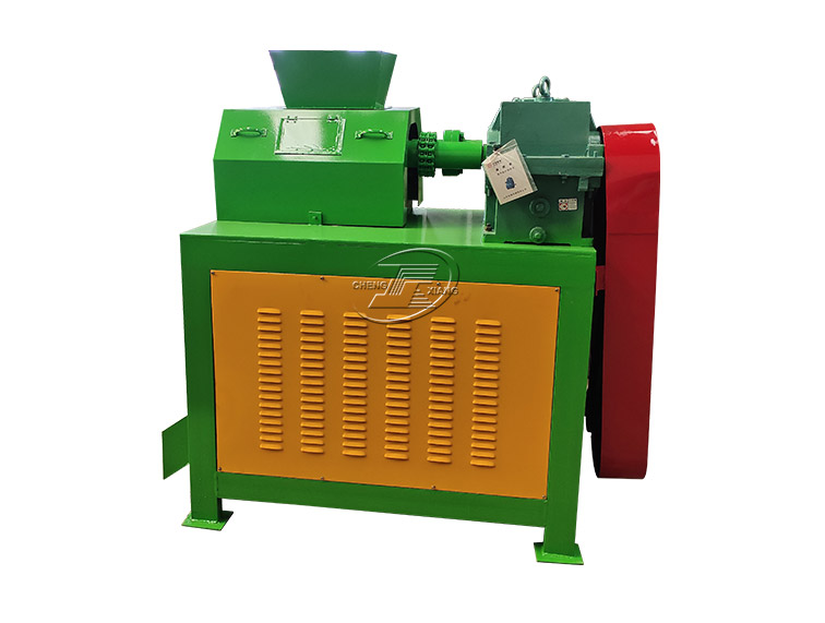 Double roller press granulator machine