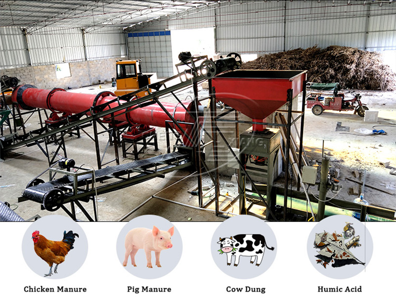 The Working Process And Main Equipment Of Organic Fertilizer Production Line