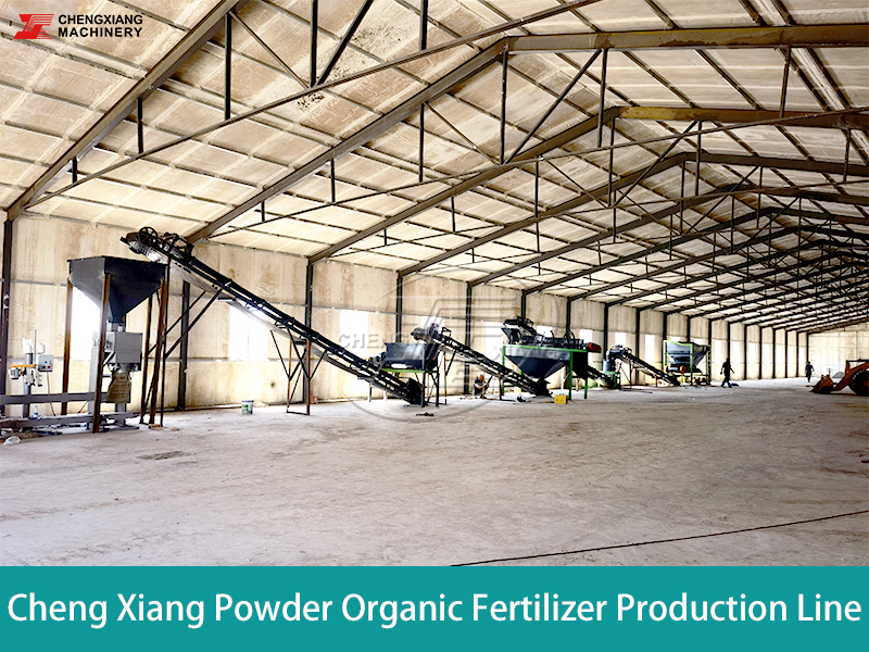 Chengxiang’S Powder Organic Fertilizer Production Line Is Shipped To Senegal