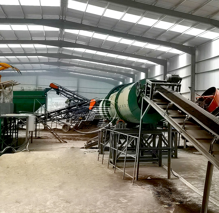 Bio organic compost fertilizer granulating making machine